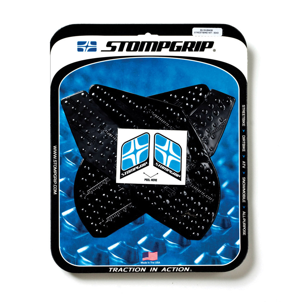 Stomgrip Traktionspad Streetbikes Schwarz Kawasaki Ninja 250 SL Bj. 13-16