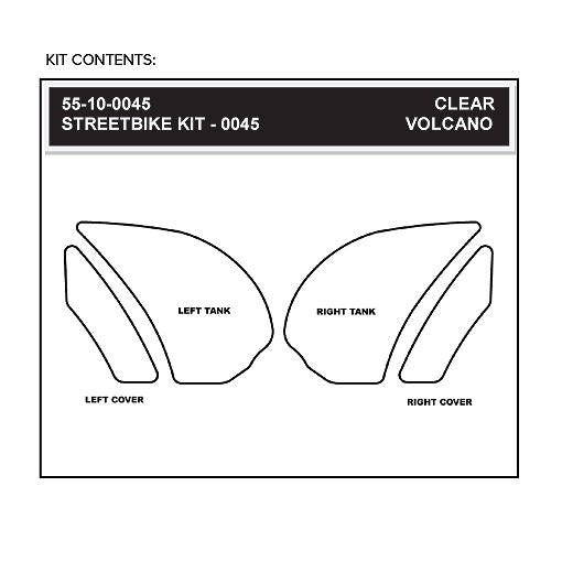 Stomgrip Traktionspad Streetbikes Hybrid Kawasaki Z1000 SX Bj. 11-17