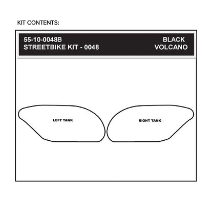 Stomgrip Traktionspad Streetbikes Schwarz Suzuki GSX-R 750 Bj. 04-05