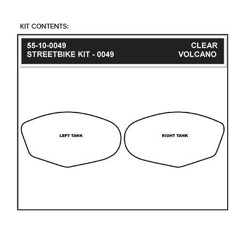 Stomgrip Traktionspad Streetbikes Klar Suzuki GSX-R 1000 Bj. 05-06