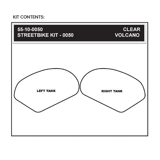 Stomgrip Traktionspad Streetbikes Klar Suzuki GSX-R 1000 Bj. 03-04