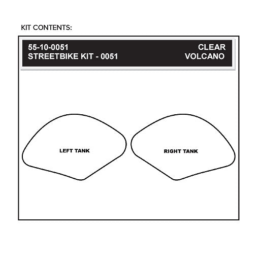 Stomgrip Traktionspad Streetbikes Klar BMW R 1200 GS Bj. 03-12