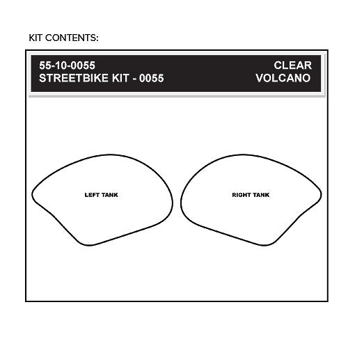 Stomgrip Traktionspad Streetbikes Klar Suzuki GSX1300 R Hayabusa Bj. 00-20