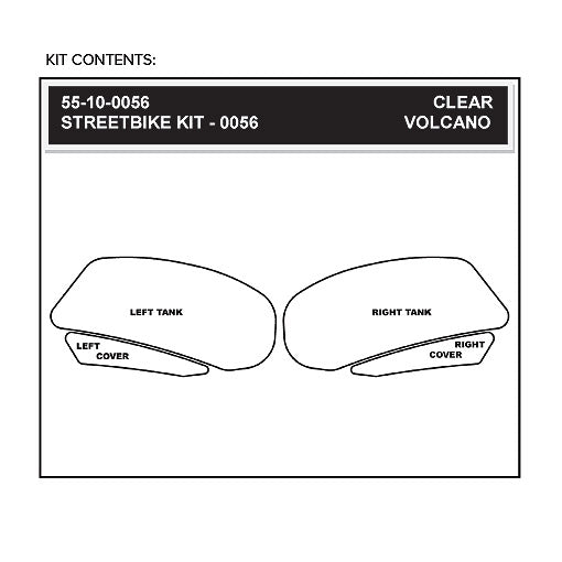 Stomgrip Traktionspad Streetbikes Klar Suzuki GSX-R 1000 Bj. 09-16