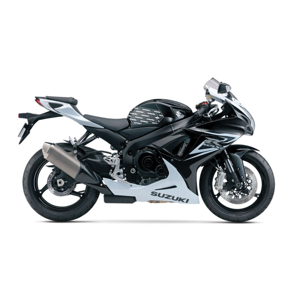 Stomgrip Traktionspad Streetbikes Klar Suzuki GSX-R 750 Bj. 11-22