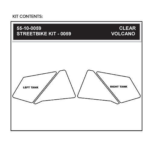 Stomgrip Traktionspad Streetbikes Klar KTM 990 Super Duke / R Bj. 07-13