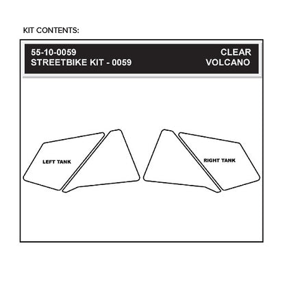 Stomgrip Traktionspad Streetbikes Klar KTM 990 Super Duke / R Bj. 07-13