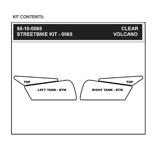 Stomgrip Traktionspad Streetbikes Klar Ducati 848 Bj. 08-13