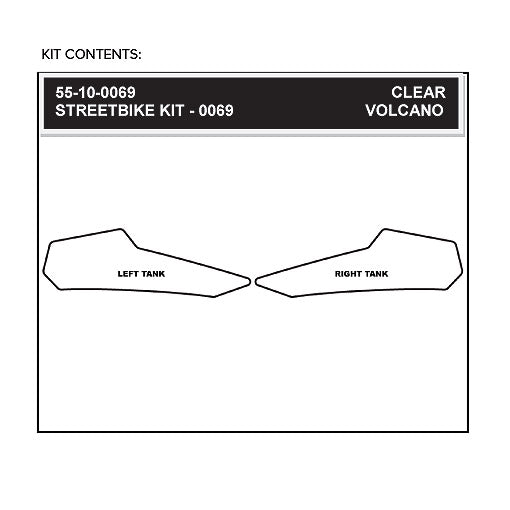 Stomgrip Traktionspad Streetbikes Klar Ducati Hyperstrada 821 Bj. 13-15
