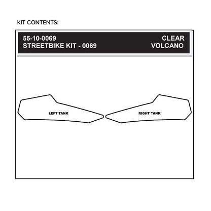 Stomgrip Traktionspad Streetbikes Klar Ducati Hyperstrada 821 Bj. 13-15