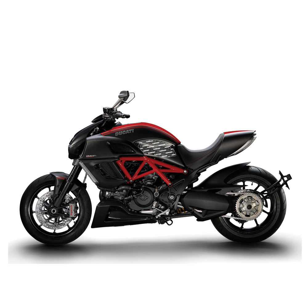 Stomgrip Traktionspad Streetbikes Klar Ducati Diavel 1200 / Carbon / AMG / Strade Bj. 11-18