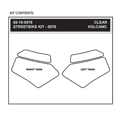 Stomgrip Traktionspad Streetbikes Klar Triumph Daytona 650 Bj. 04-05