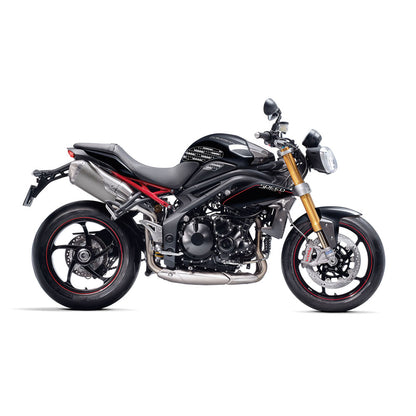 Stomgrip Traktionspad Streetbikes Hybrid Triumph Speed Triple 94 / R Bj. 15-17
