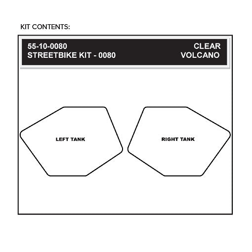 Stomgrip Traktionspad Streetbikes Klar BMW K 1200 R Bj. 04-09