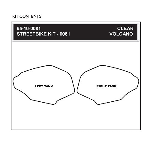Stomgrip Traktionspad Streetbikes Klar BMW K 1200 S Bj. 03-09