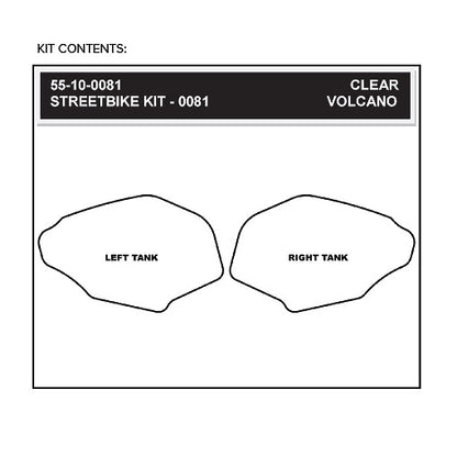 Stomgrip Traktionspad Streetbikes Klar BMW K 1200 S Bj. 03-09
