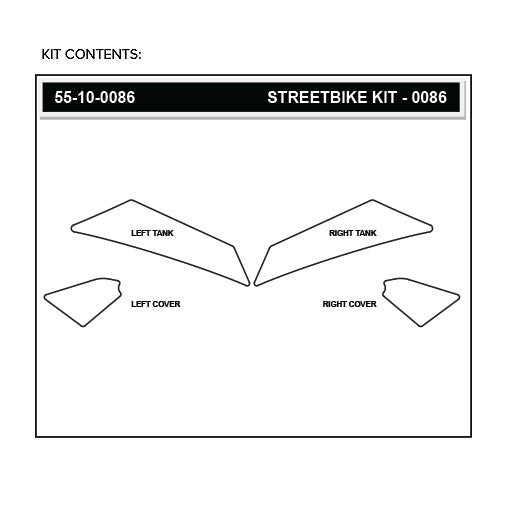 Stomgrip Traktionspad Streetbikes Hybrid Honda NC750 X Bj. 13-15