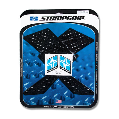 Stomgrip Traktionspad Streetbikes Schwarz Kawasaki KLX 250 S / Camo Bj. 09-20
