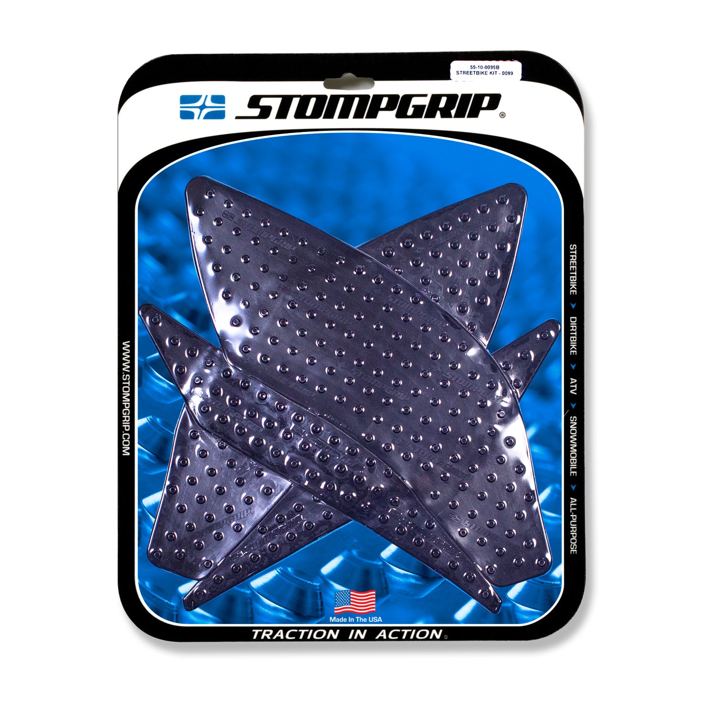 Stomgrip Traktionspad Streetbikes Schwarz Yamaha YZF-R1 Bj. 15-22