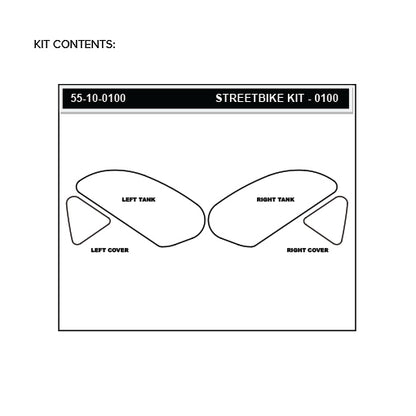 Stomgrip Traktionspad Streetbikes Hybrid Honda CBR250 R Bj. 15