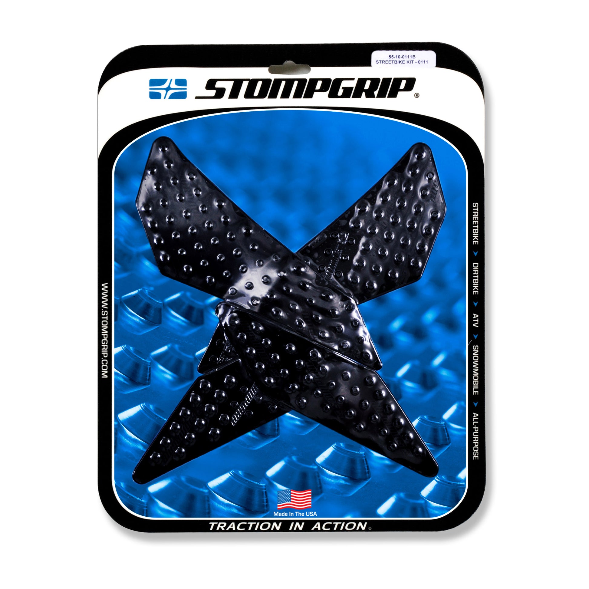 Stomgrip Traktionspad Streetbikes Schwarz MV Agusta Stradale 800 Bj. 14-15