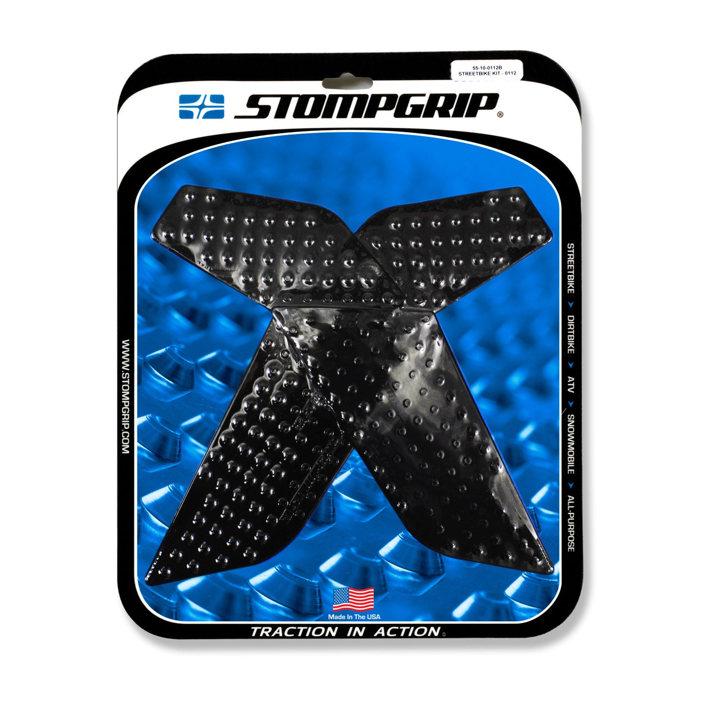 Stomgrip Traktionspad Streetbikes Schwarz Ducati Multistrada 1200 / S / ABS Bj. 15-17