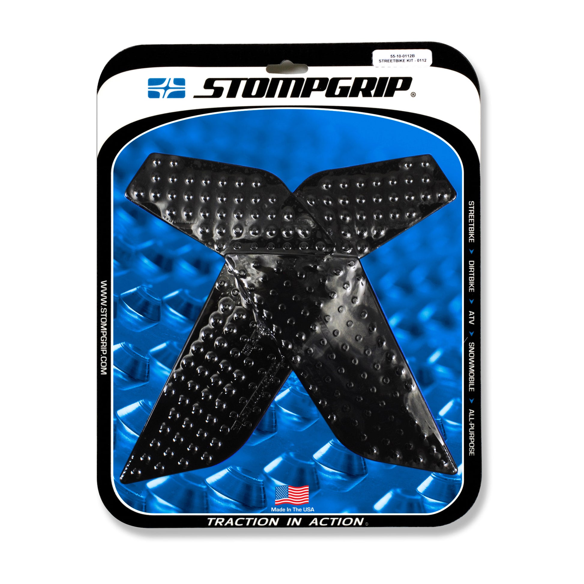Stomgrip Traktionspad Streetbikes Schwarz Ducati Multistrada 1200 / S / ABS Bj. 15-17