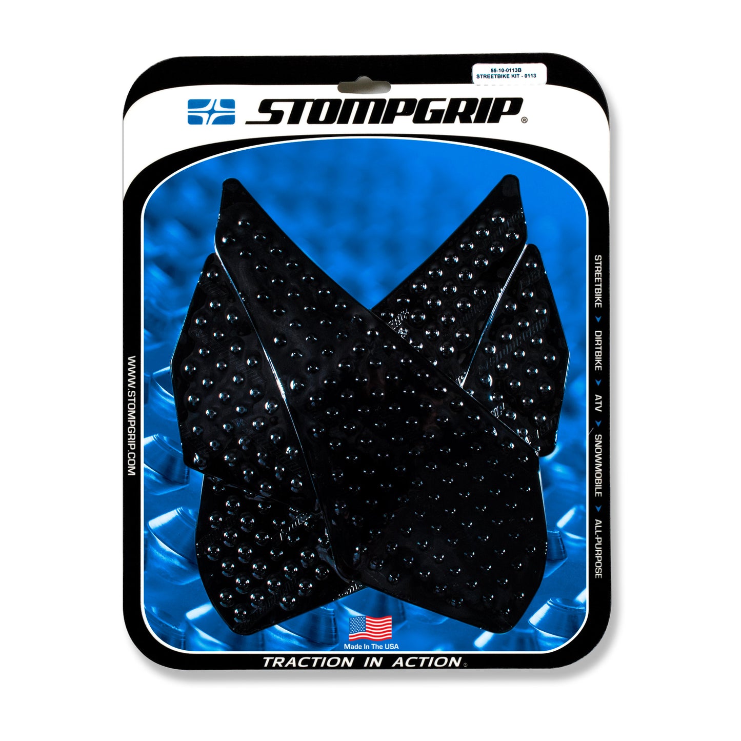 Stomgrip Traktionspad Streetbikes Schwarz BMW R 1200 RS Bj. 14-18