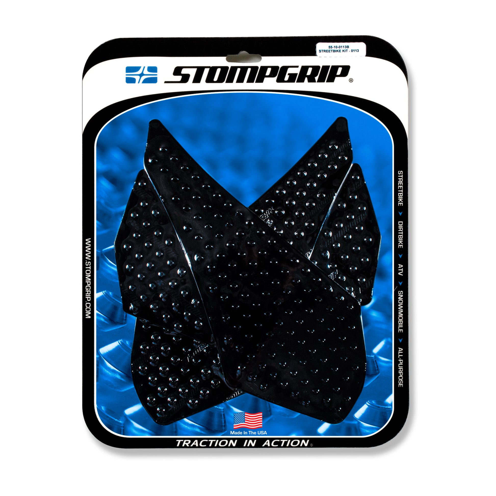 Stomgrip Traktionspad Streetbikes Schwarz BMW R 1200 RS Bj. 14-18
