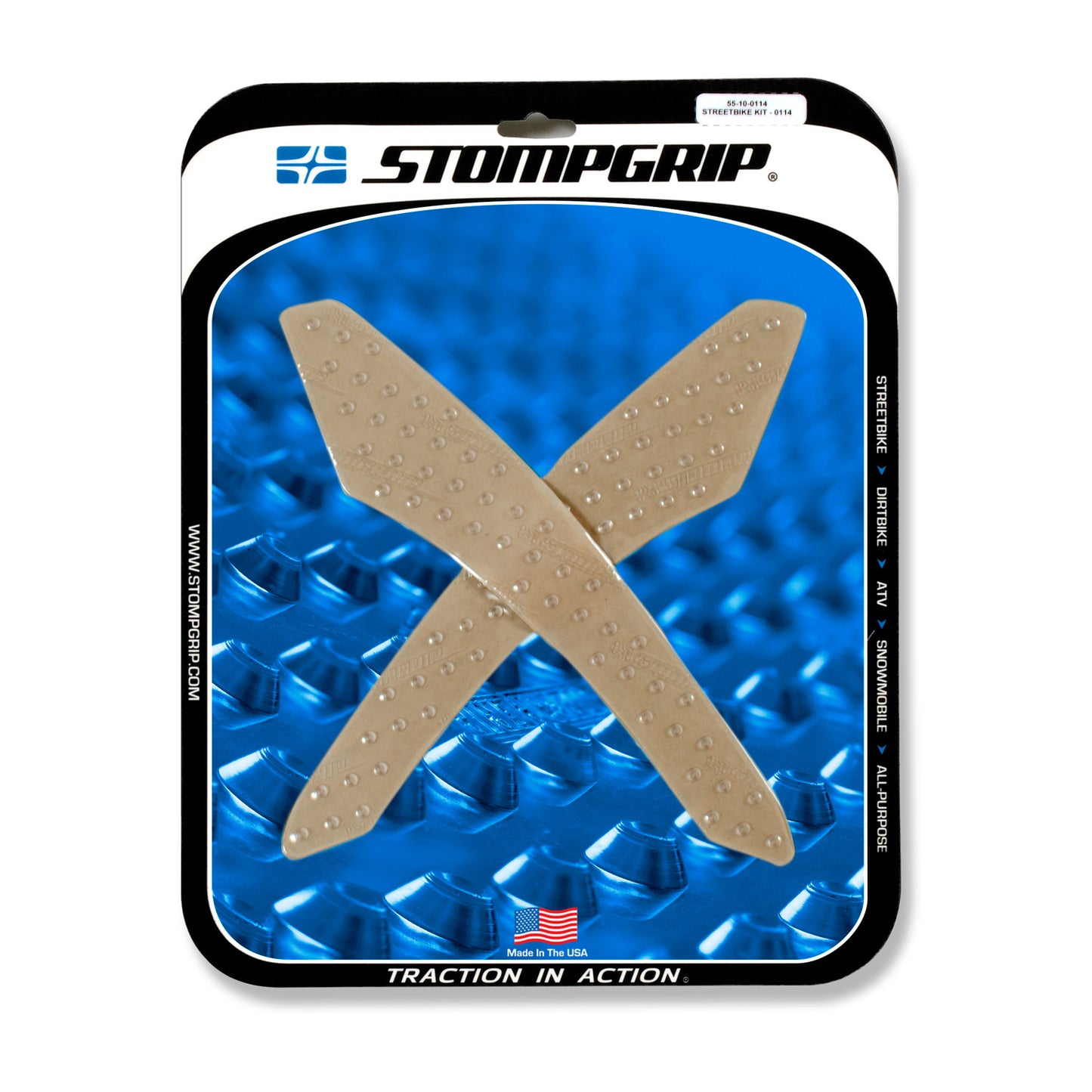 Stomgrip Traktionspad Streetbikes Klar Yamaha V-Max 1600 Bj. 09-20