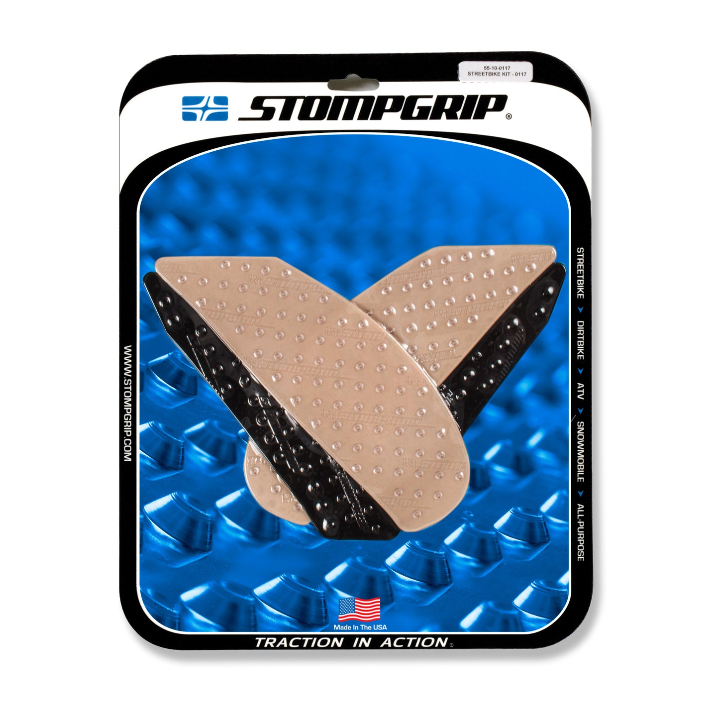 Stomgrip Traktionspad Streetbikes Hybrid Kawasaki Z800 Bj. 13-16