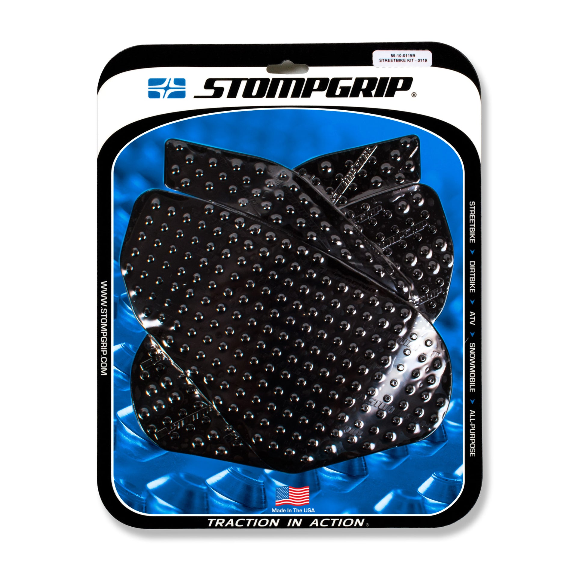 Stomgrip Traktionspad Streetbikes Schwarz MV Agusta F4 1000 / S / RR Bj. 10-12