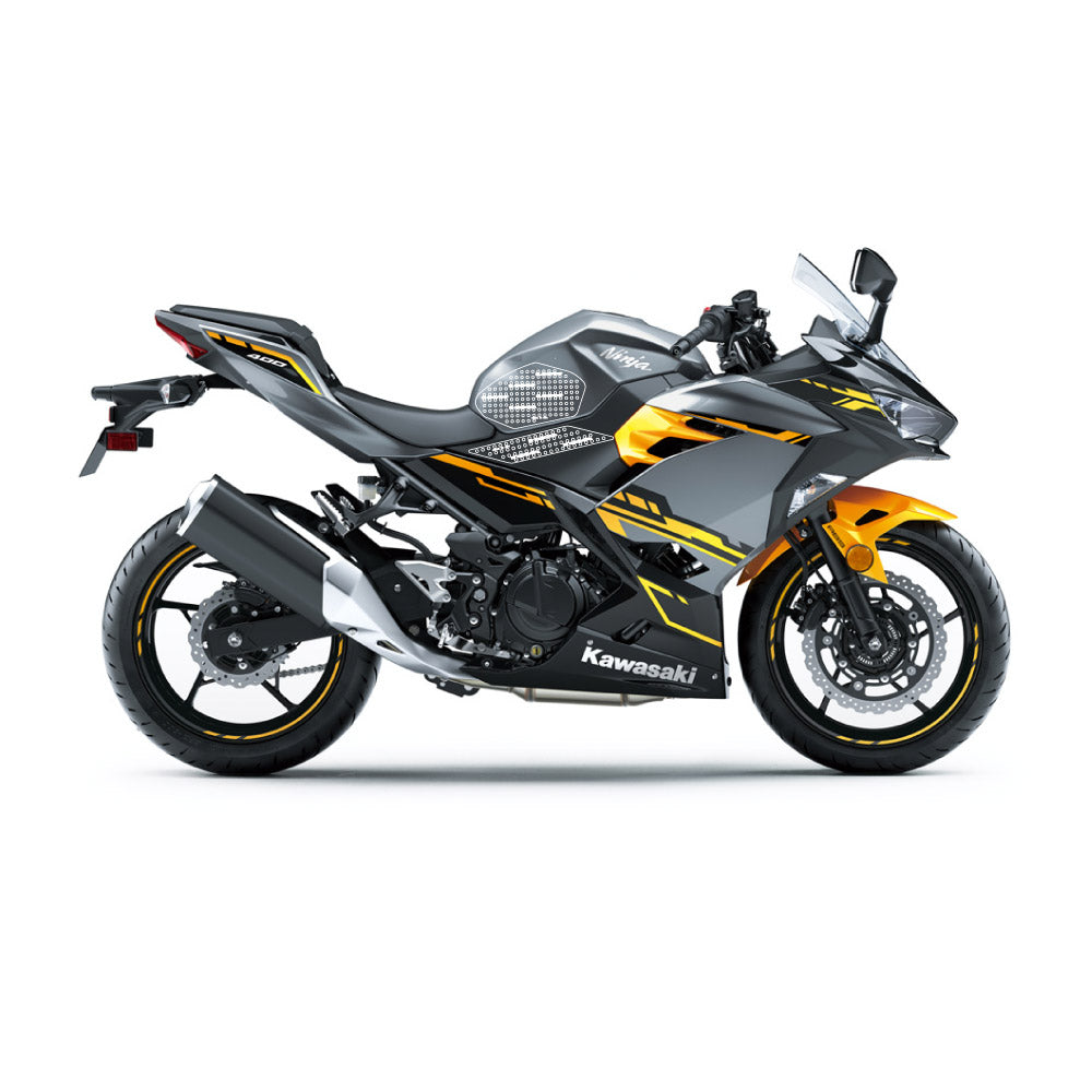 Stomgrip Traktionspad Streetbikes Hybrid Kawasaki Ninja 400 Bj. 18-22