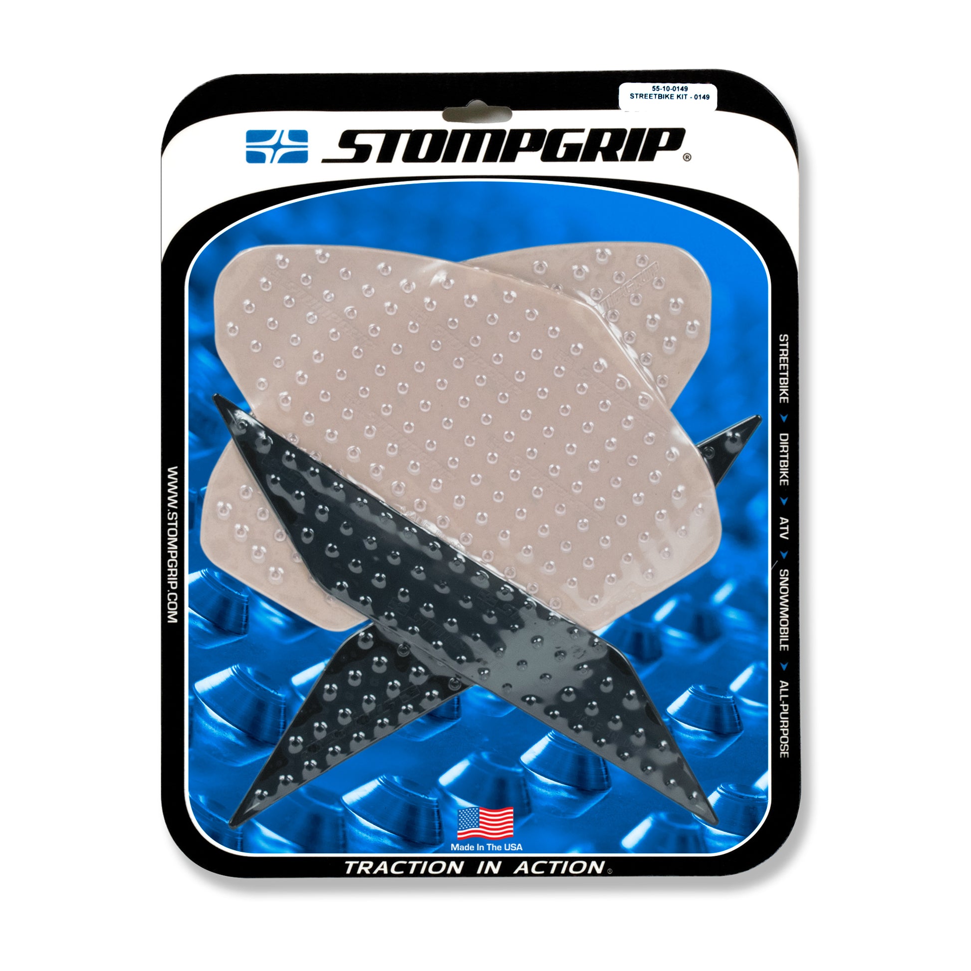 Stomgrip Traktionspad Streetbikes Hybrid Kawasaki Ninja 400 Bj. 18-22