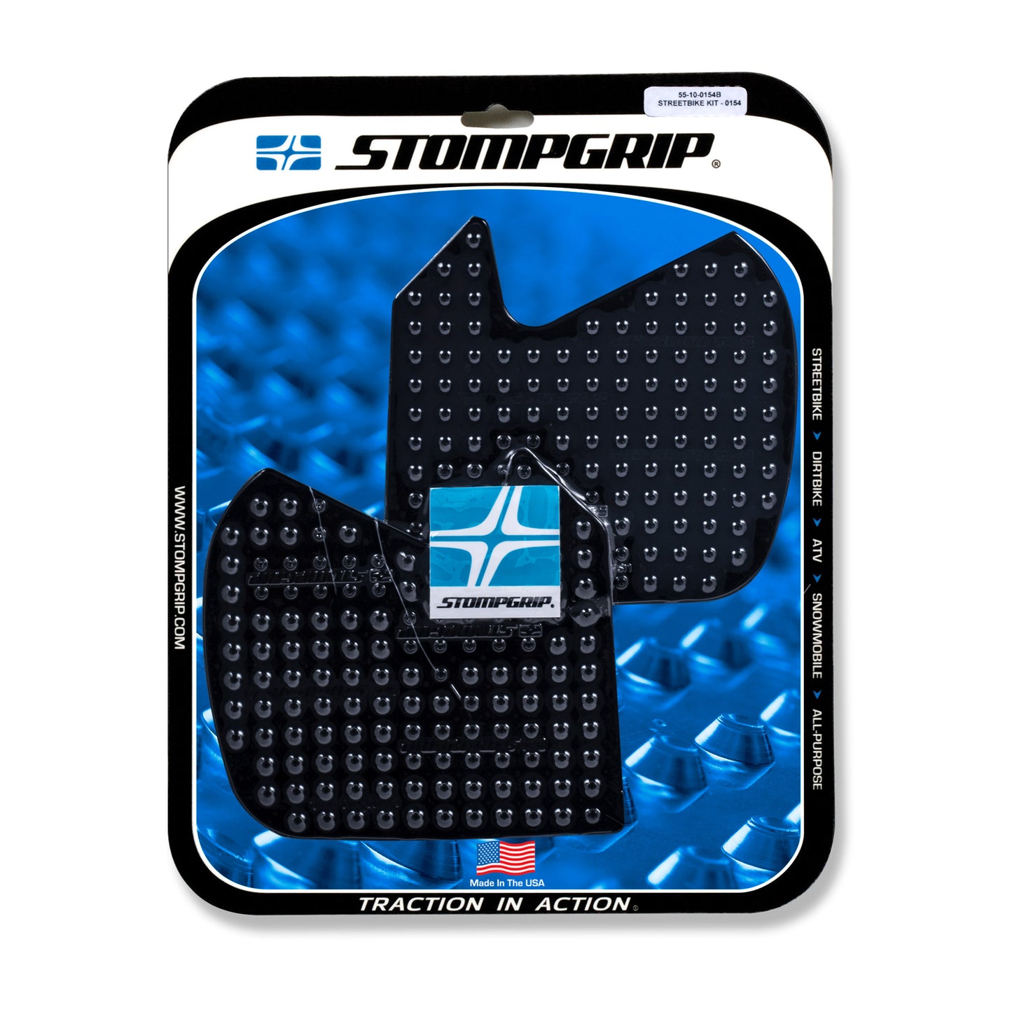 Stomgrip Traktionspad Streetbikes Schwarz BMW G 310 R Bj. 16-19