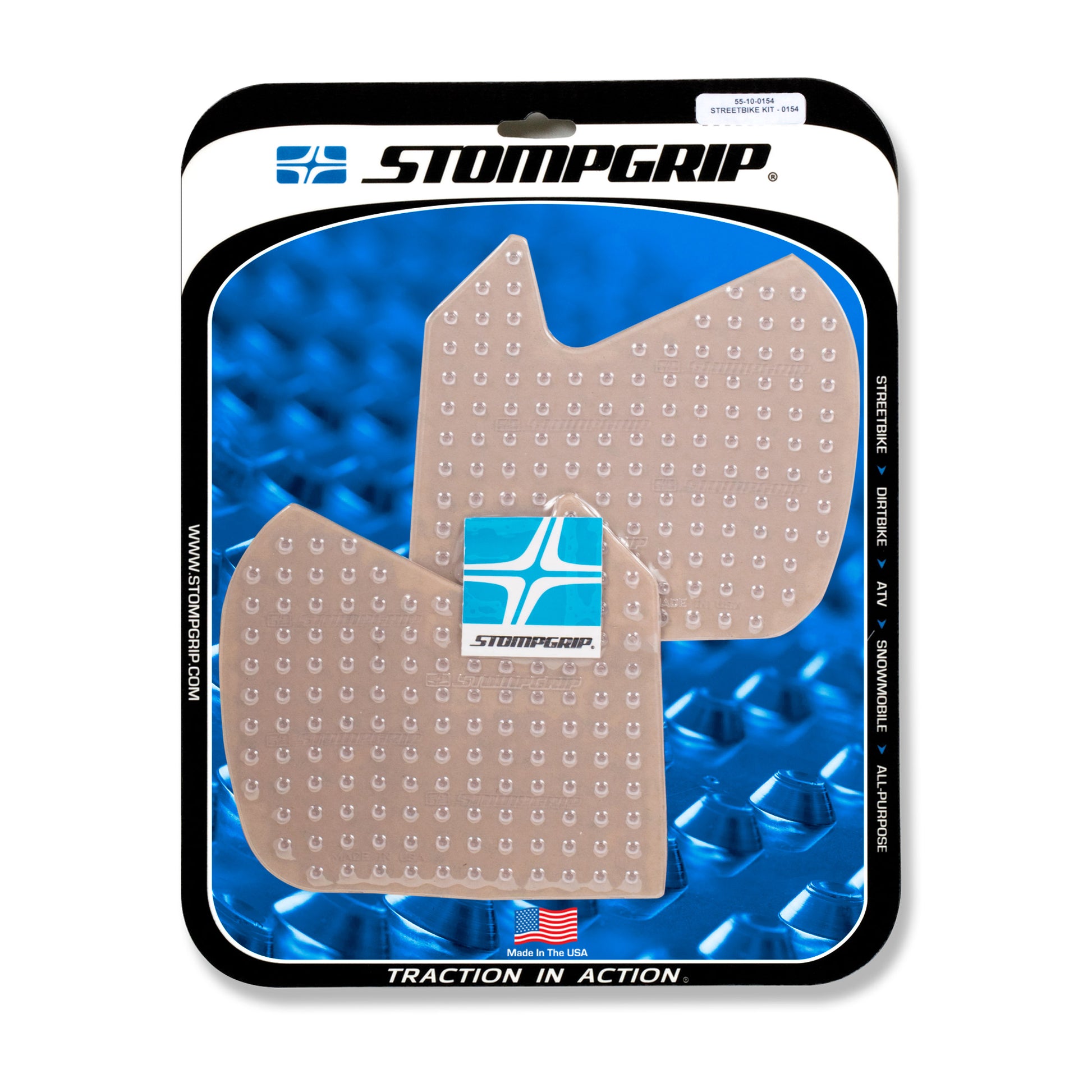 Stomgrip Traktionspad Streetbikes Klar BMW G 310 R Bj. 16-19
