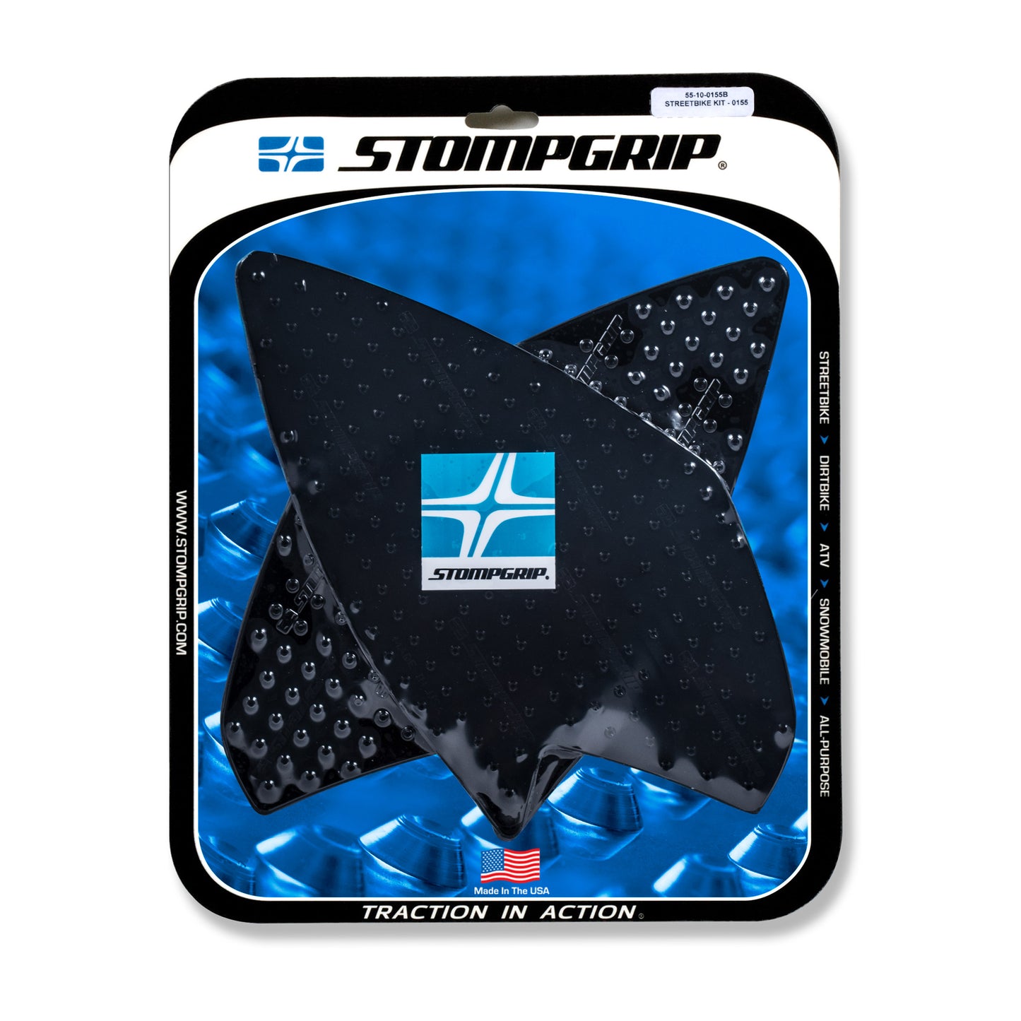 Stomgrip Traktionspad Streetbikes Schwarz BMW G 310 GS Bj. 17-19
