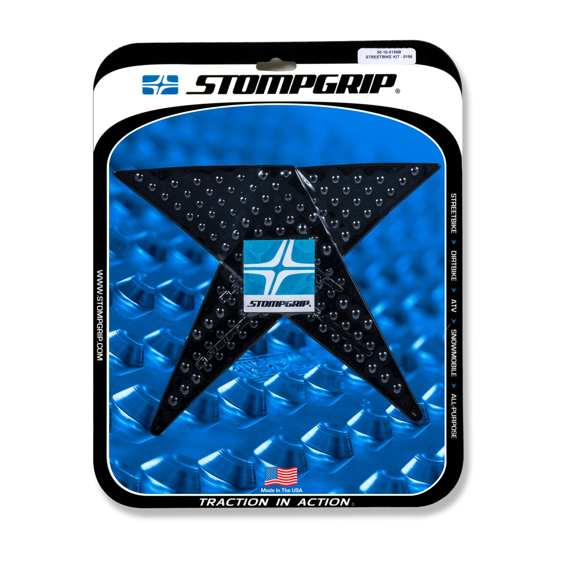 Stomgrip Traktionspad Streetbikes Schwarz Honda GL1800 Gold Wing Bj. 18-22