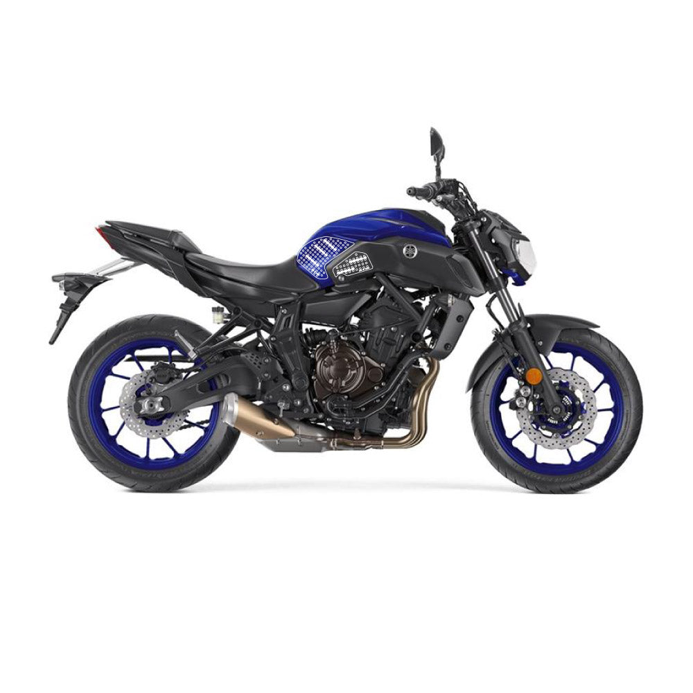 Stomgrip Traktionspad Streetbikes Schwarz Yamaha MT-07 Bj. 18-20