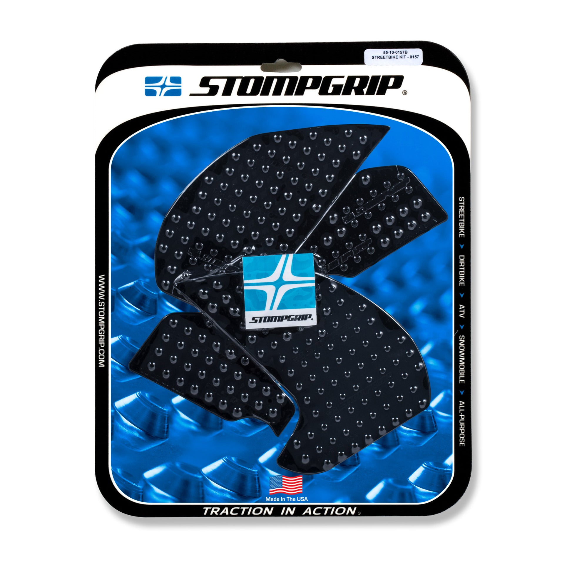 Stomgrip Traktionspad Streetbikes Schwarz Yamaha MT-07 Bj. 18-20