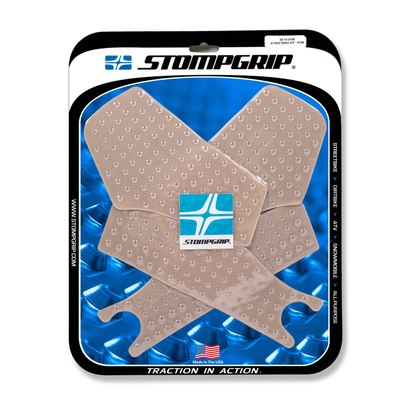 Stomgrip Traktionspad Streetbikes Klar Honda CRF250 L Rally Bj. 17-20
