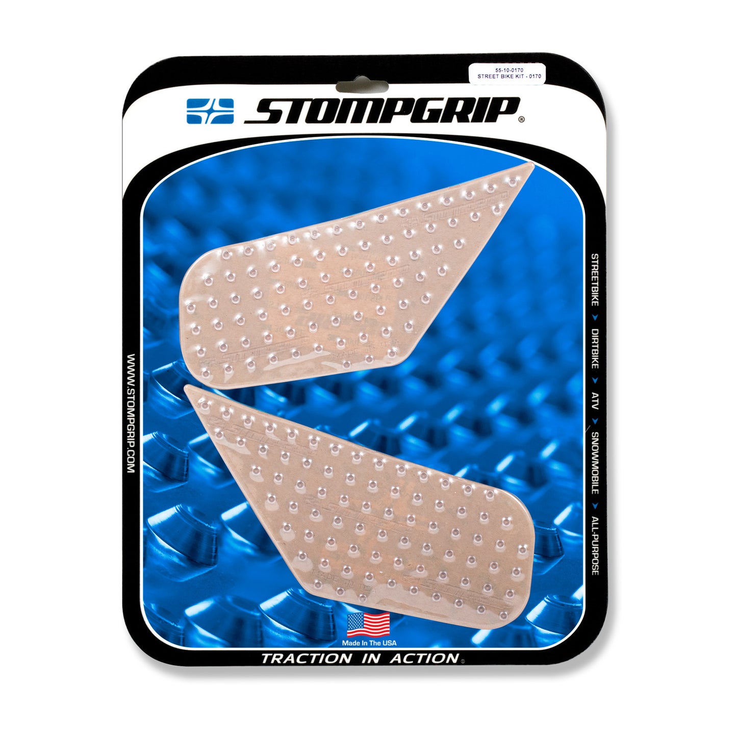 Stomgrip Traktionspad Streetbikes Klar Zero S / SR Bj. 13-20