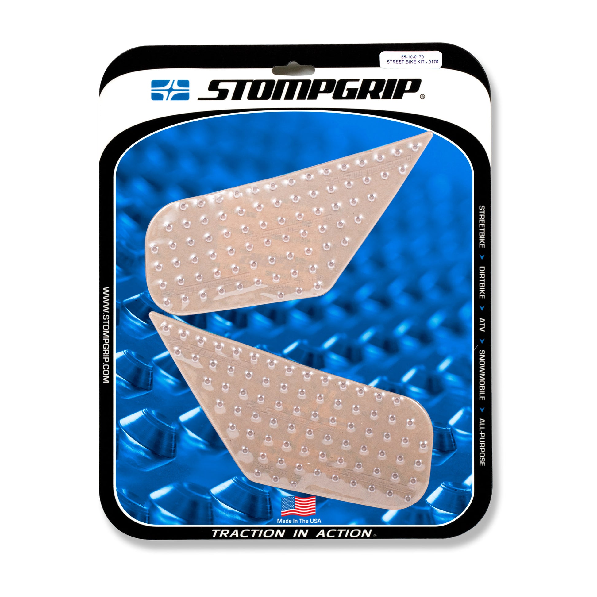 Stomgrip Traktionspad Streetbikes Klar Zero S / SR Bj. 13-20