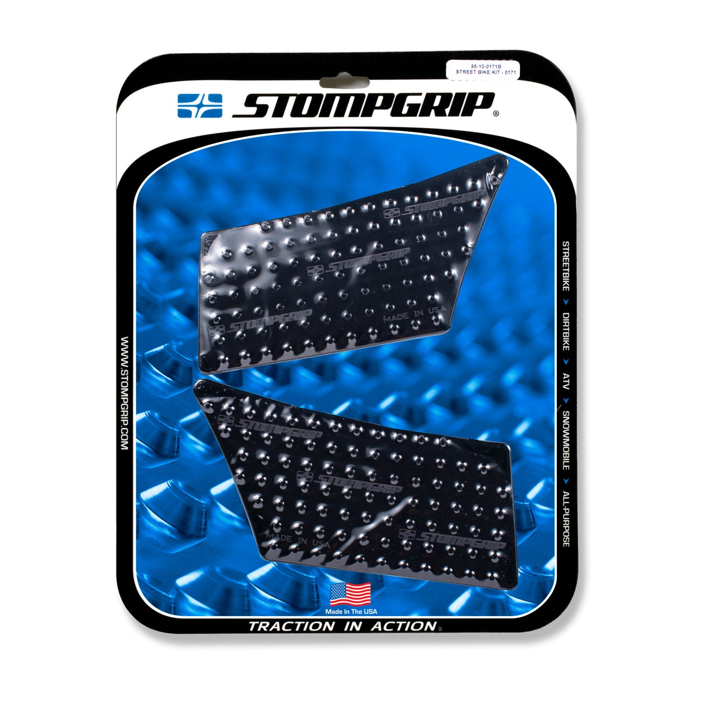 Stomgrip Traktionspad Streetbikes Schwarz Zero DS / DSR Bj. 13-20