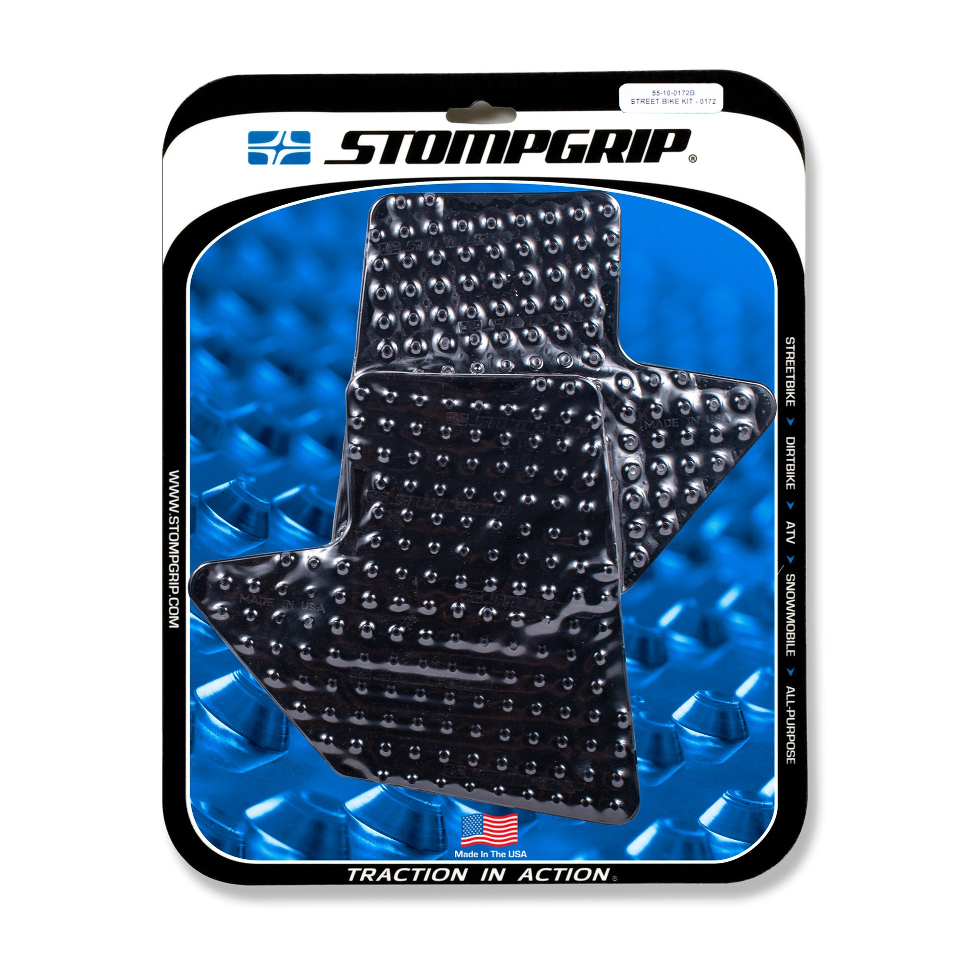 Stomgrip Traktionspad Streetbikes Schwarz Suzuki DR-Z 400 Bj. 01-22