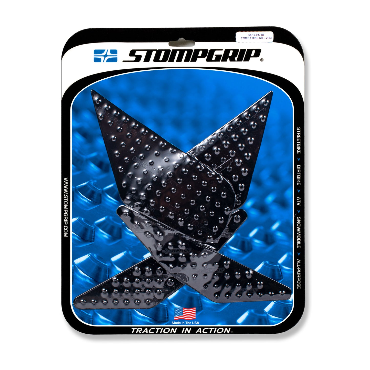 Stomgrip Traktionspad Streetbikes Schwarz Triumph Speed Triple Bj. 16-20