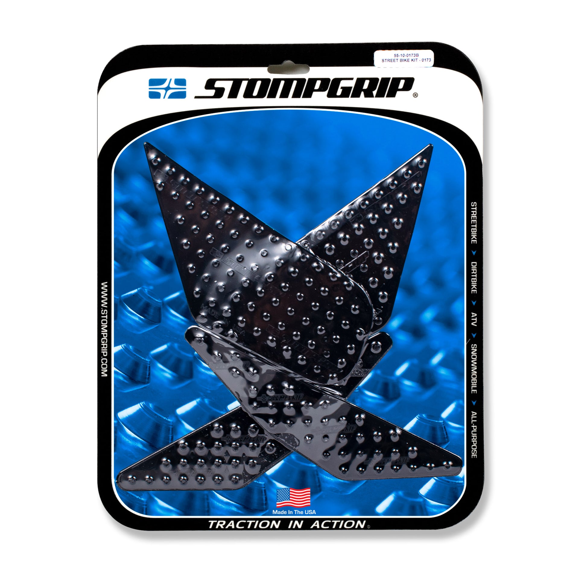 Stomgrip Traktionspad Streetbikes Schwarz Triumph Speed Triple Bj. 16-20