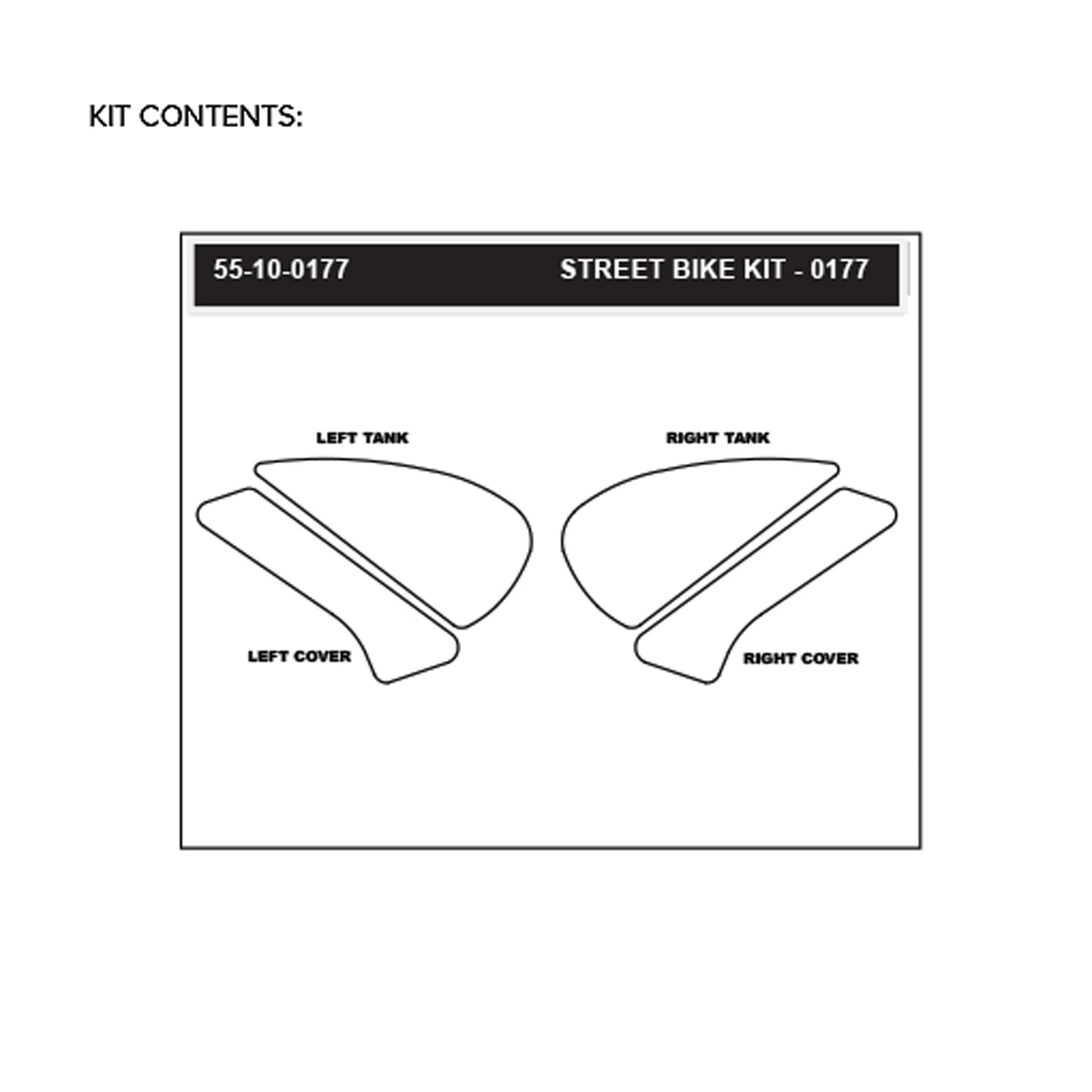 Stomgrip Traktionspad Streetbikes Klar Honda CBR1000 RR Bj. 20-22