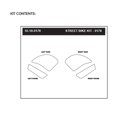 Stomgrip Traktionspad Streetbikes Klar Kawasaki Z1000 SX / SE Bj. 20-22