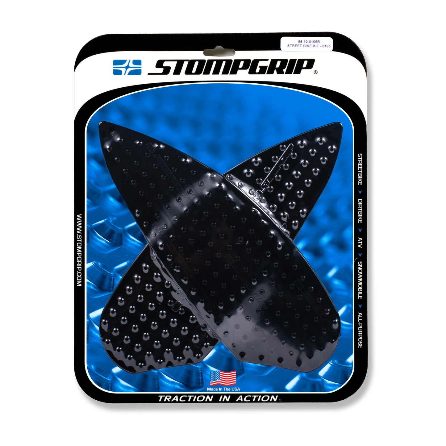 Stomgrip Traktionspad Streetbikes Schwarz BMW S 1000 R Bj. 21
